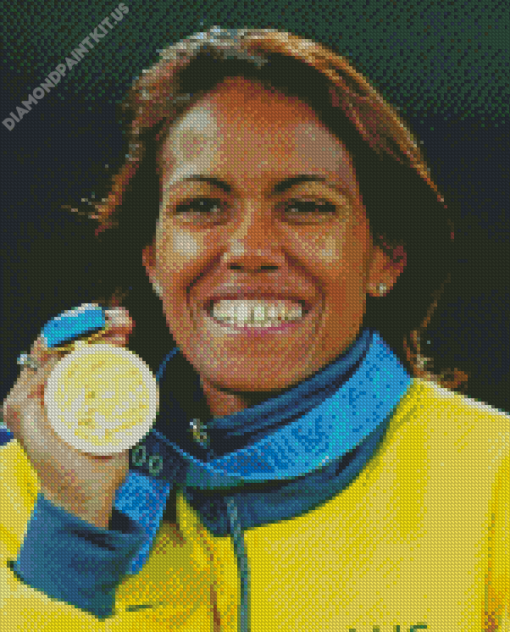 Cathy Freeman Diamond Painting