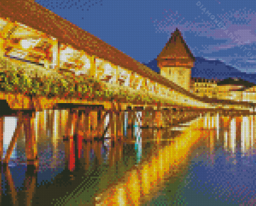 Chapel Bridge Diamond Painting