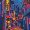 Colorful Korean Street Diamond Painting