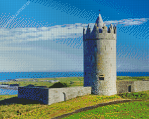 Doonagore Castle Diamond Painting