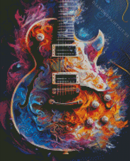 Electric Guitar Diamond Painting