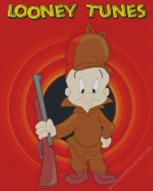 Elmer Fudd Looney Tunes Diamond Painting