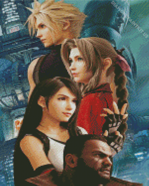 Final Fantasy VIII Video Game Diamond Painting