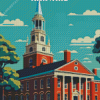 Harvard University Poster Diamond Painting