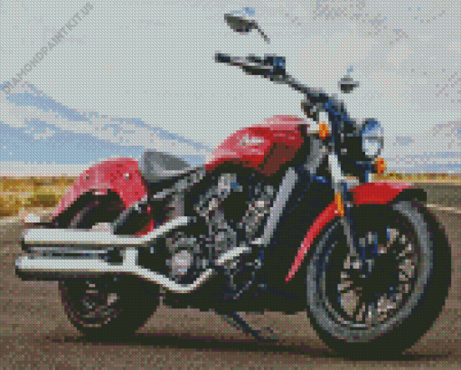 Indian Scout Diamond Painting