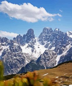 Italian Alps Diamond Painting