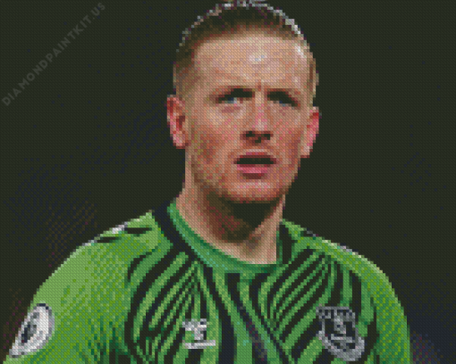 Jordan Pickford Diamond Painting