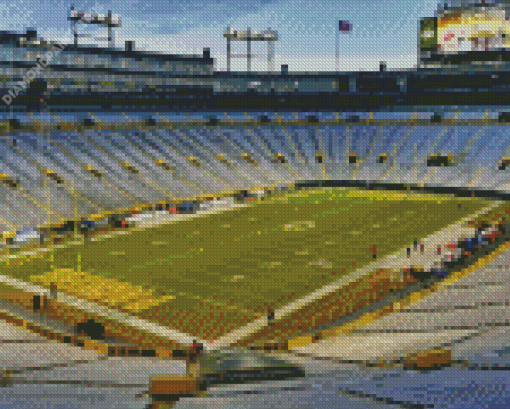 Lambeau Field Diamond Painting