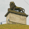 Belgium Lions Mound Diamond Painting
