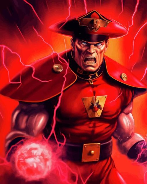 M Bison Diamond Painting