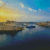 Malta Harbor Diamond Painting