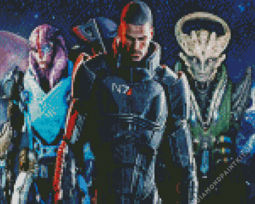 The legendary Mass Effect Andromeda Diamond Painting