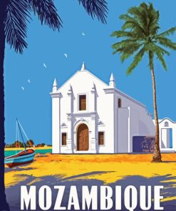 Mozambique Poster Diamond Painting