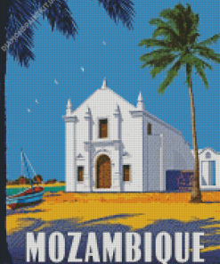 Mozambique Poster Diamond Painting