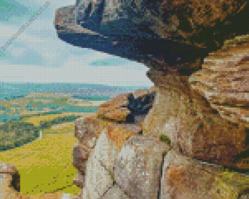 Peak District Stanage Edge Diamond Painting