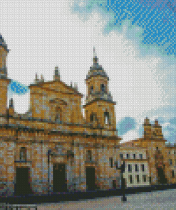 Primada Cathedral Bogota Diamond Painting