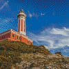 Punta Carena Lighthouse Diamond Painting