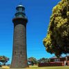 Queenscliff Black Lighthouse Diamond Painting