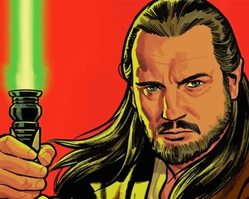 Qui Gon Diamond Painting