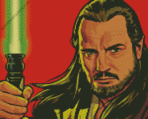 Qui Gon Diamond Painting