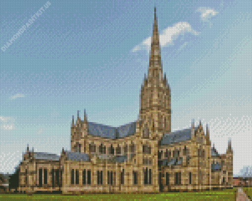 Salisbury Cathedral Diamond Painting