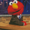 Sesame Elmo Diamond Painting