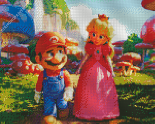 Super Mario Bros Movie Diamond Painting