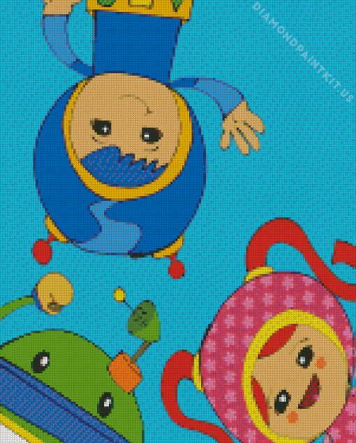 Team Umizoomi Diamond Painting