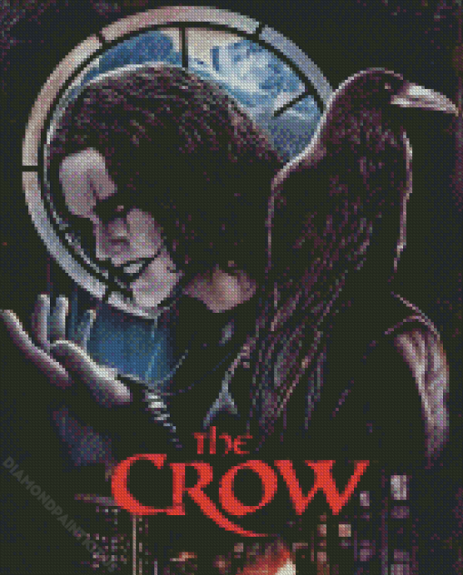 The Crow Film Diamond Painting