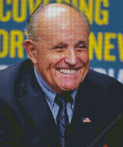 The Politician Rudy Giuliani Diamond Painting