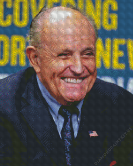 The Politician Rudy Giuliani Diamond Painting