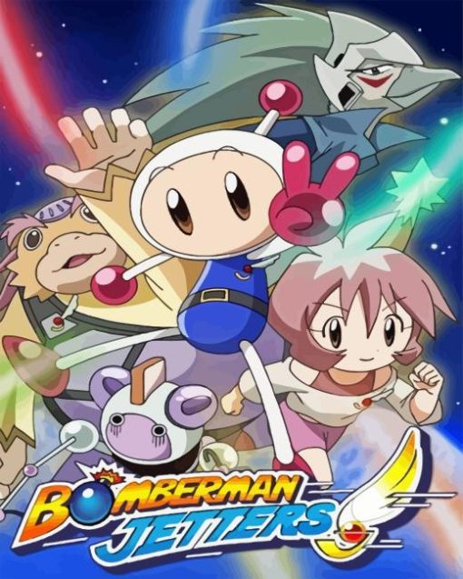 The Game Serie Bomberman Diamond Painting