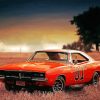 The General Lee Diamond Painting