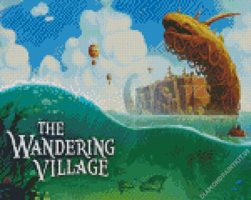 Wandering Village Diamond Painting