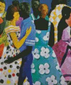 Abstract African Party Diamond Painting