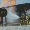 Fireman Fighting Fire Diamond Painting