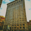 Flatiron Building By August Wisbon Diamond Painting