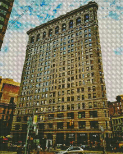 Flatiron Building By August Wisbon Diamond Painting