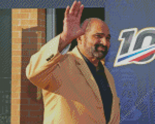 Franco Harris Diamond Painting