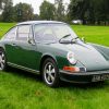 Green Old Porsche Diamond Painting