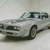 Grey 1978 Trans Am Diamond Painting