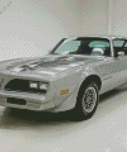 Grey 1978 Trans Am Diamond Painting