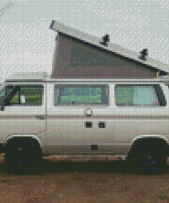 Grey VW T3 Westfalia Diamond Painting