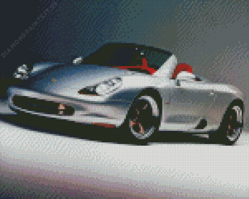 Grey Classic Porsche Diamond Painting