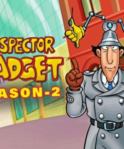 Inspector Gadget cartoon Painting