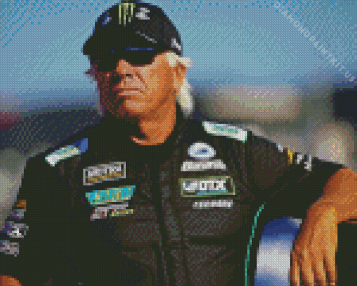 Racer John Force Diamond art