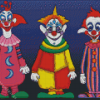 Killer Klowns from Outer Space Diamond Painting