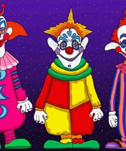 Killer Klowns from Outer Space Diamond Painting