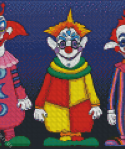 Killer Klowns from Outer Space Diamond Painting