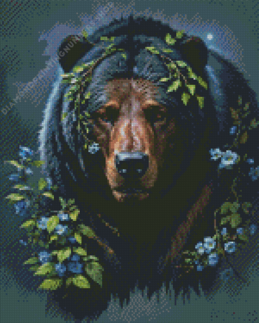 Kodiak Bear Diamond Painting